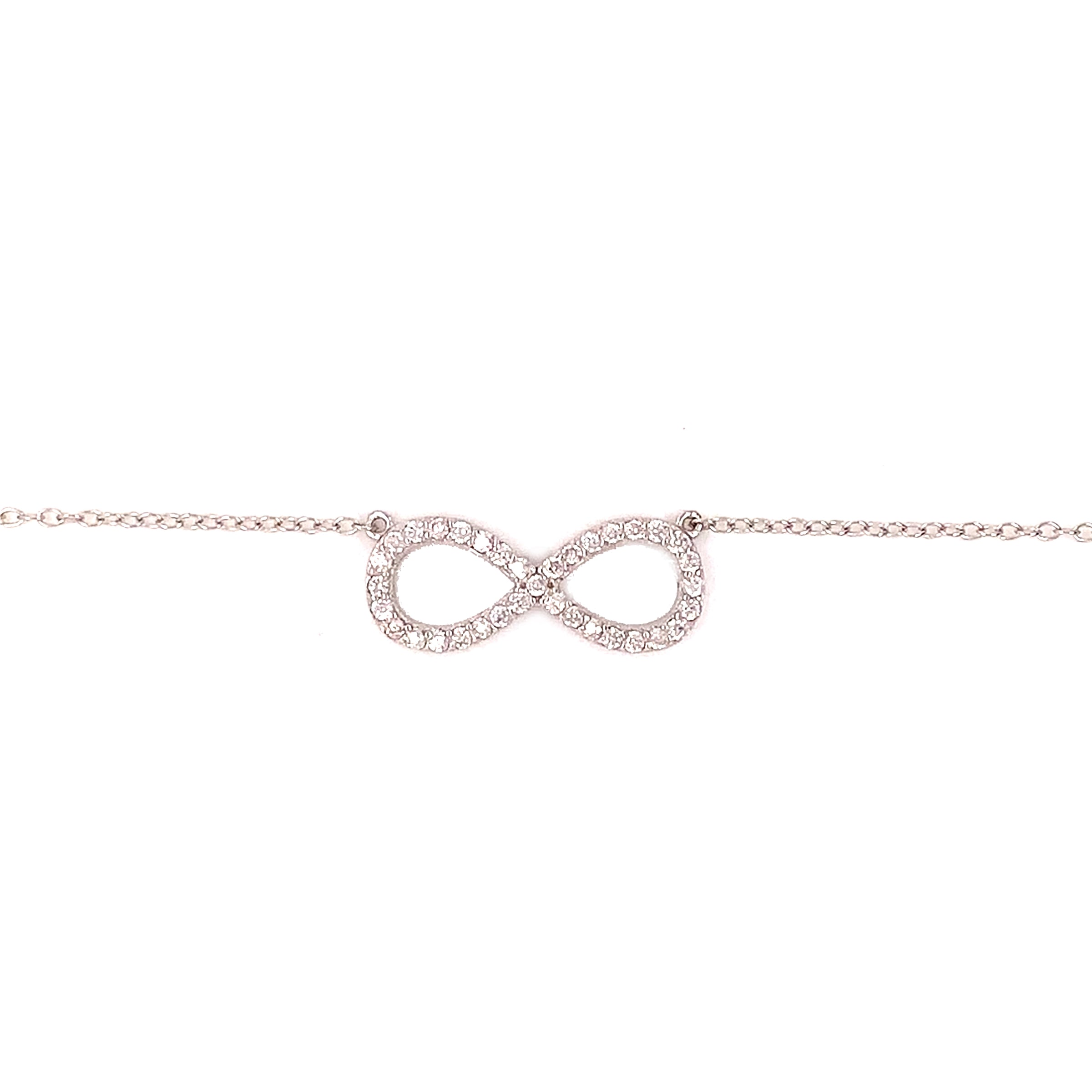 CZ Infinity - Sterling Silver