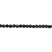 6mm Black Labradorite - Faceted