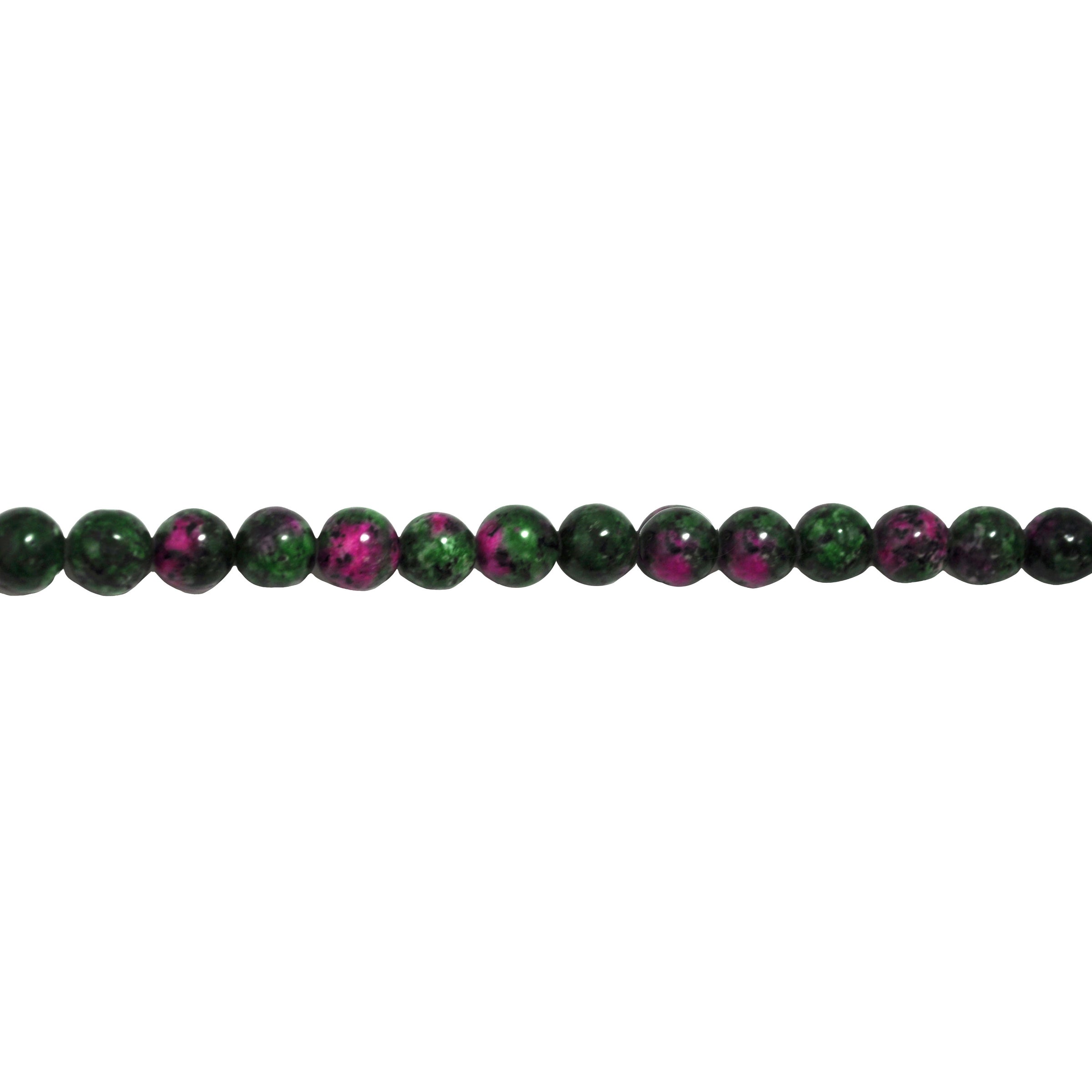 10mm Ruby in Zoisite - Round
