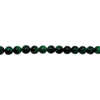 8mm Green Tiger Eye - Round