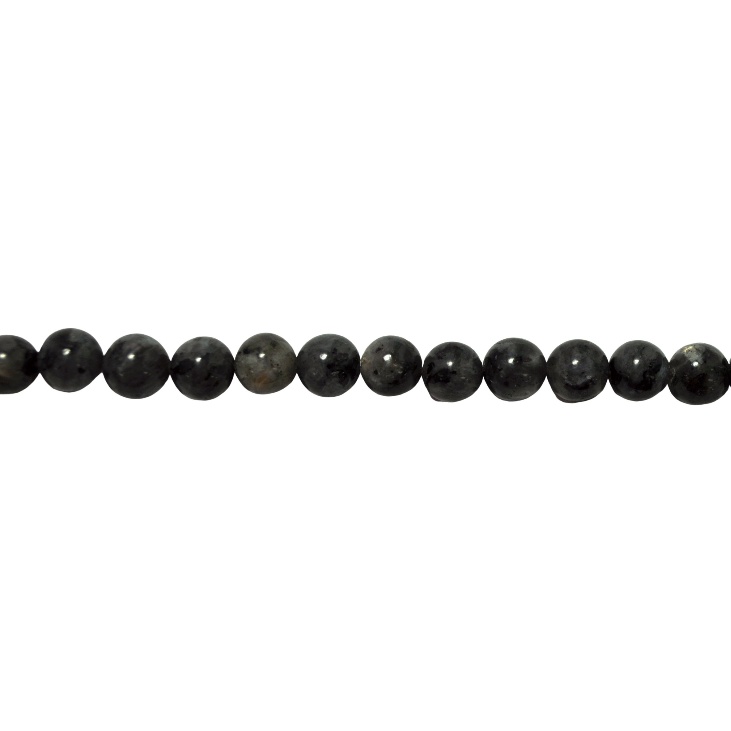 8mm Black Labradorite - Round