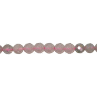 8mm Rose Quartz Plated - Faceted