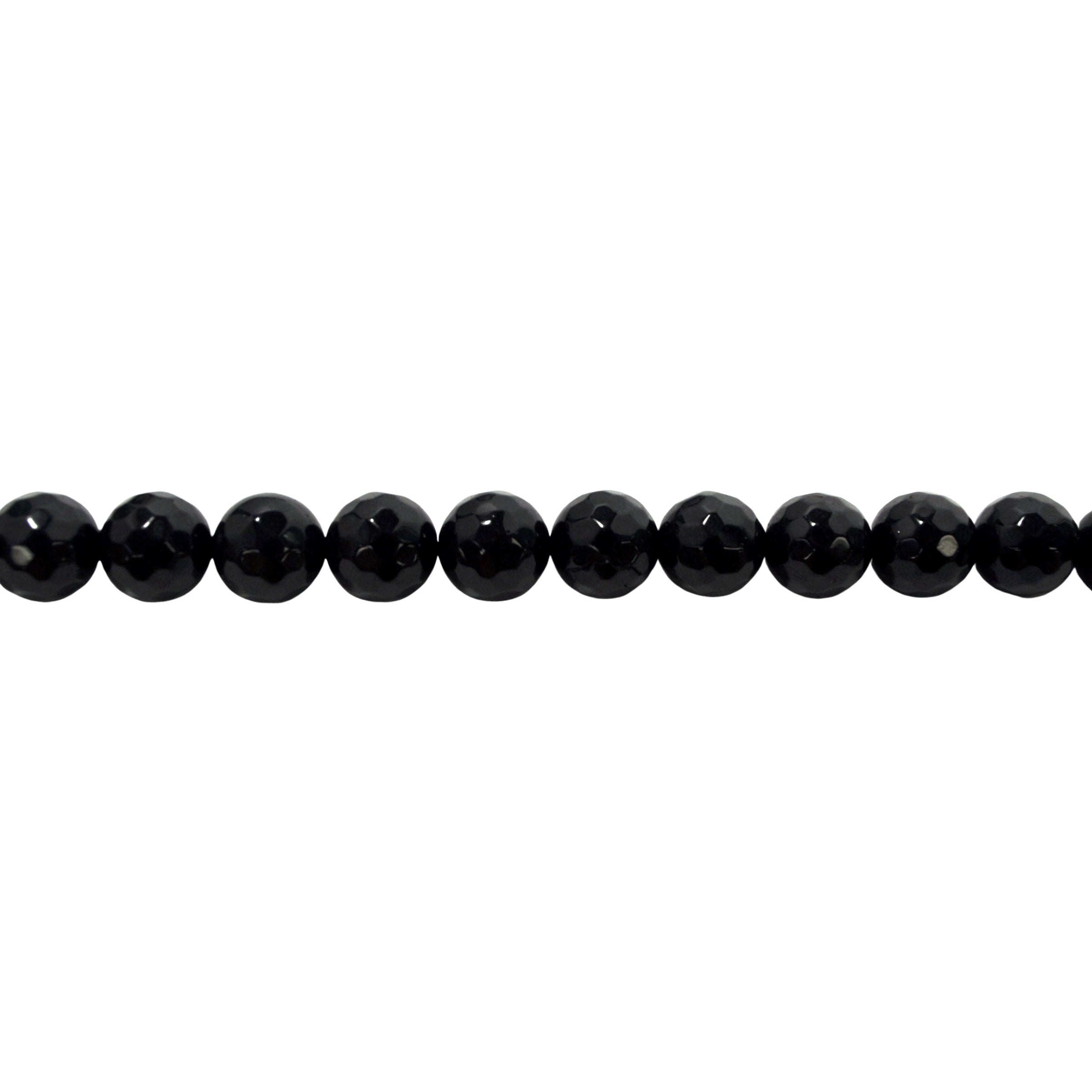 12mm Black Jade - Faceted