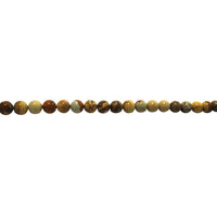 8mm Picture Jasper - Round