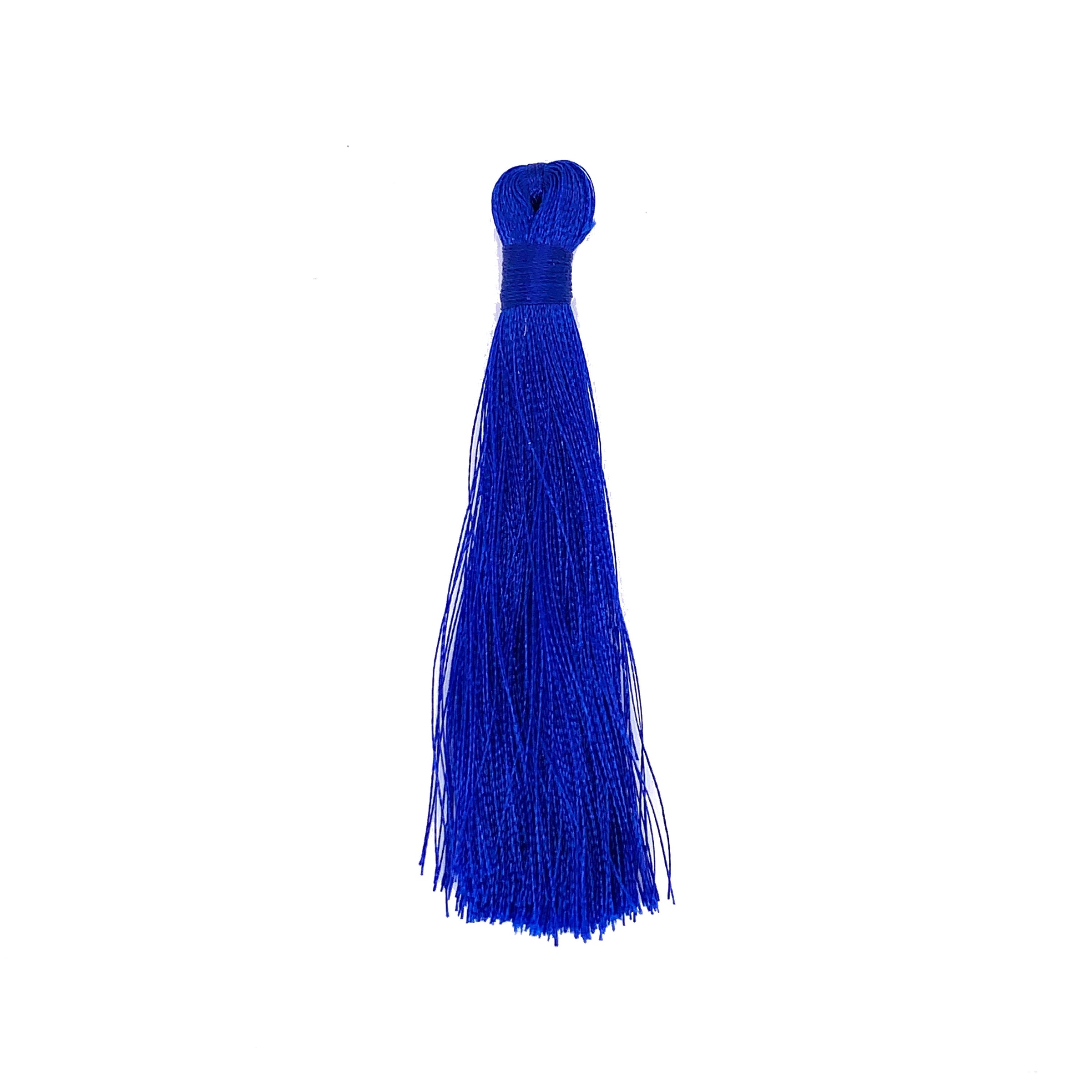 Long Blue Tassel