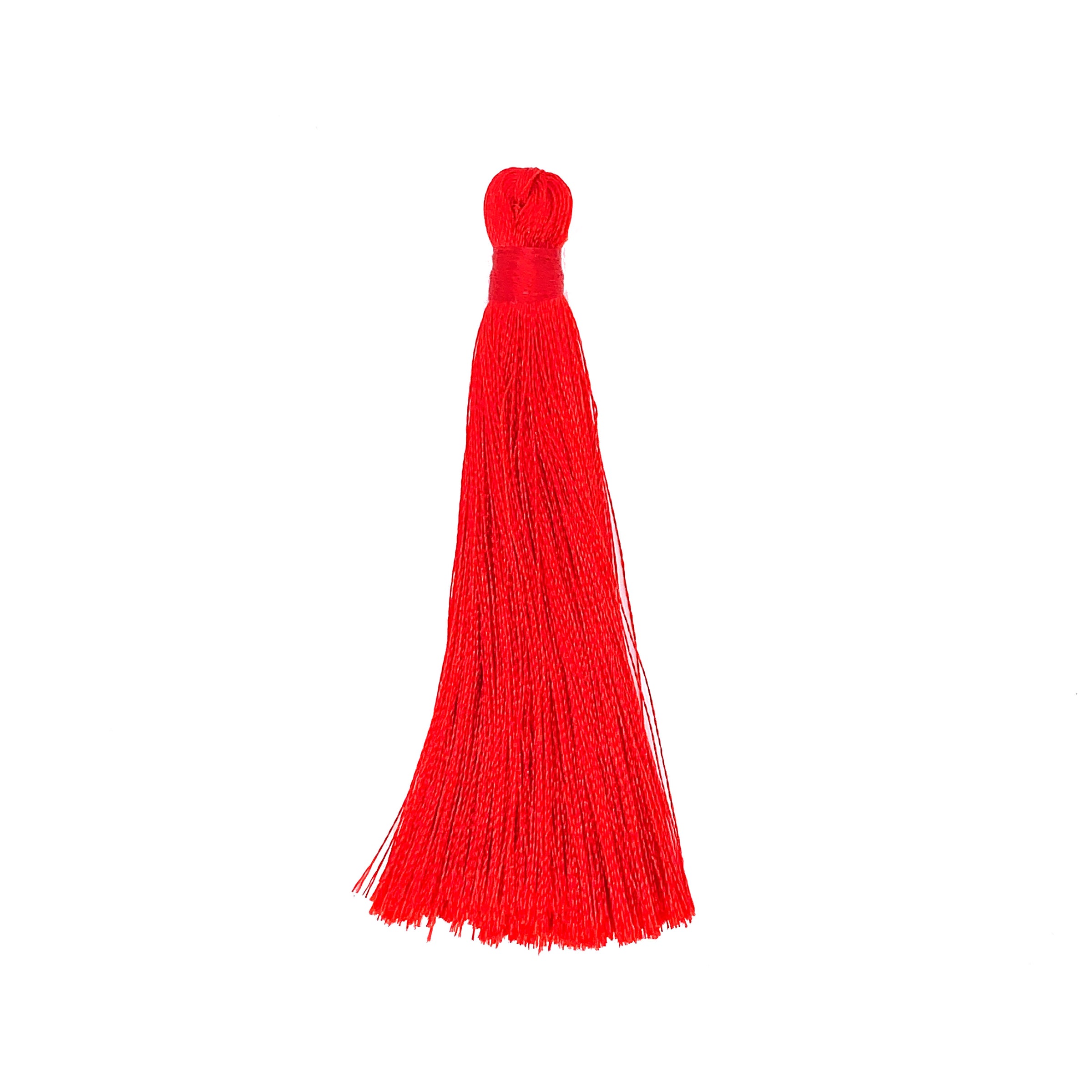 Long Red Tassel