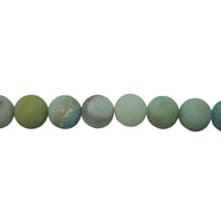 12mm Matte Amazonite - Round