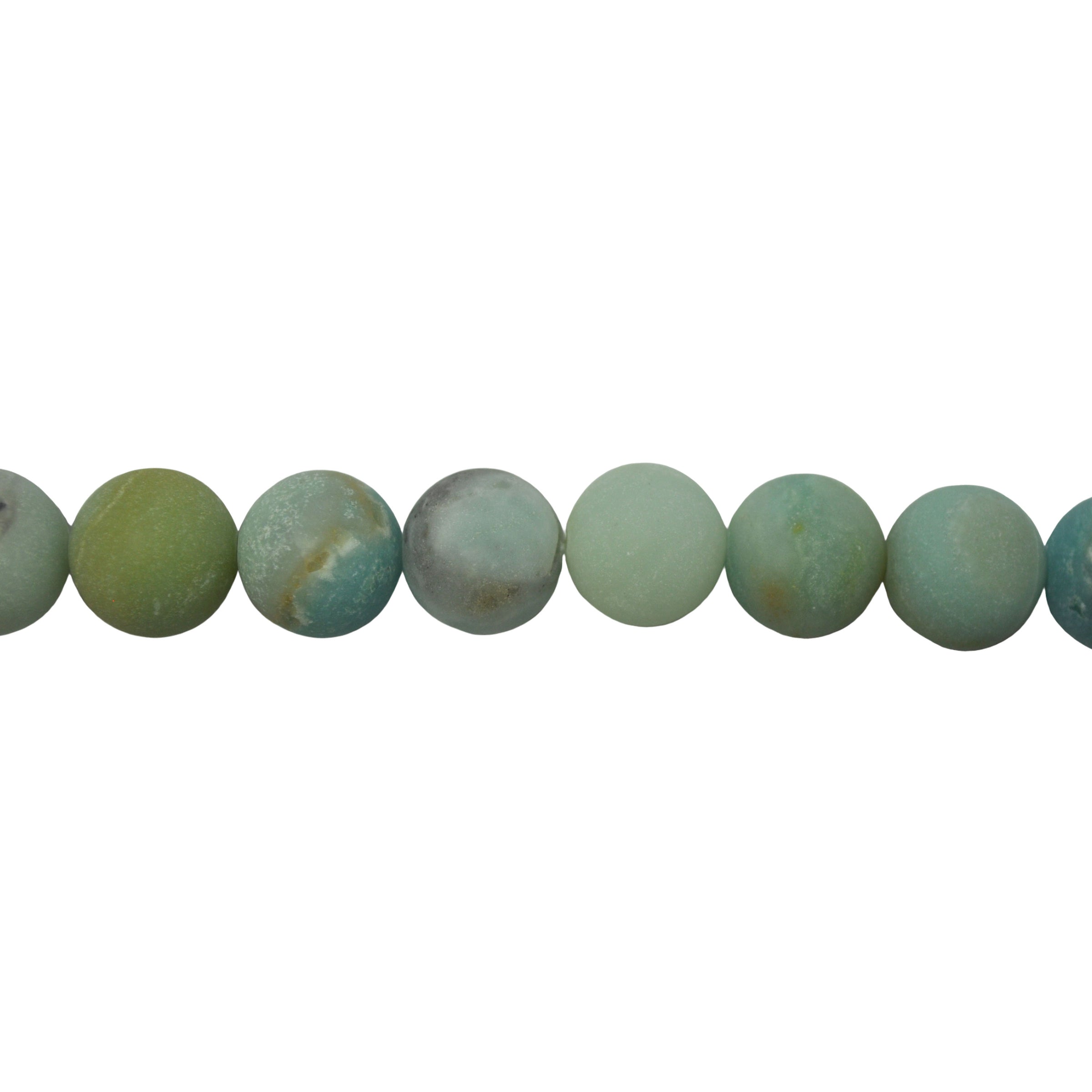 12mm Matte Amazonite - Round