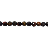 10mm Mixed Color Tiger Eye - Faceted