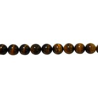 12mm Tiger Eye - Round