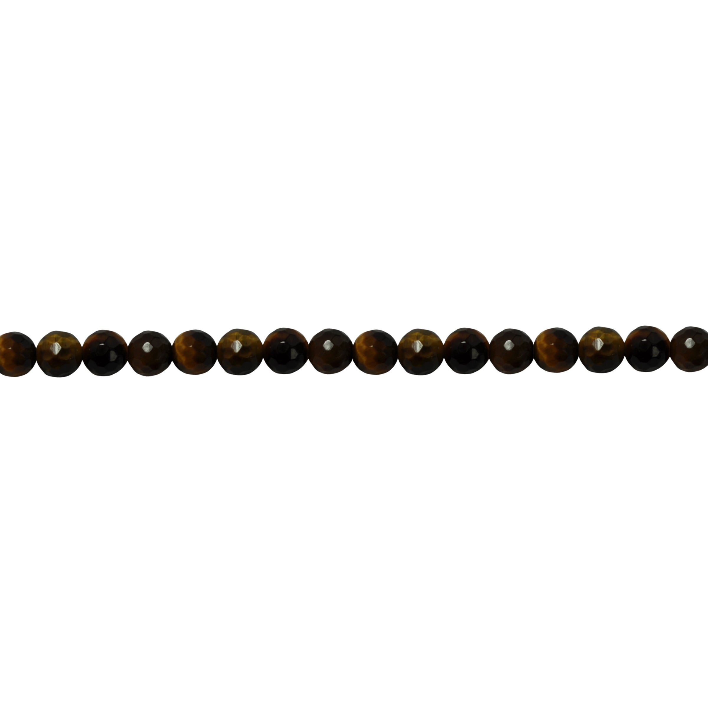 6mm Tiger Eye - Faceted
