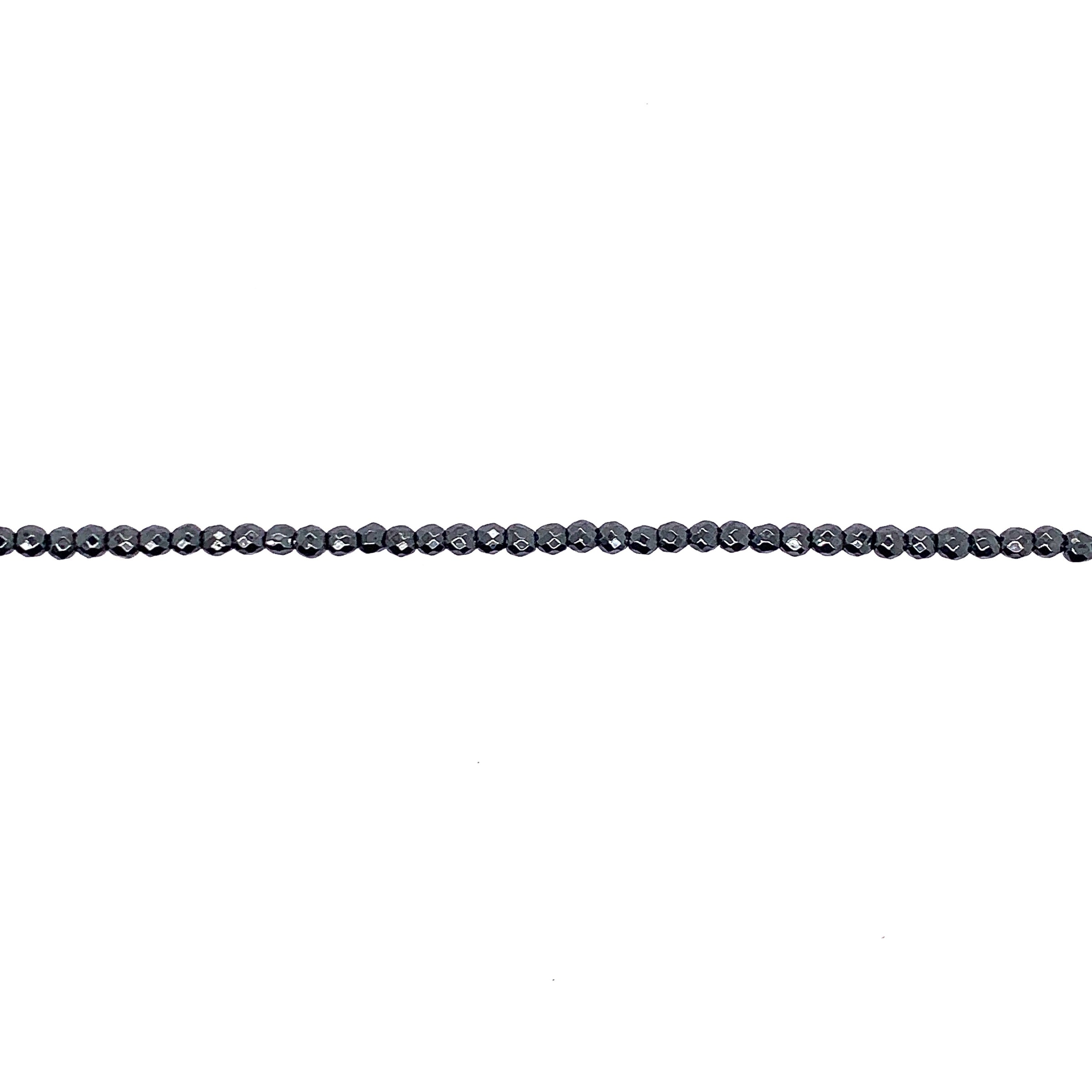 2mm Hematite Choker 13'' Necklace