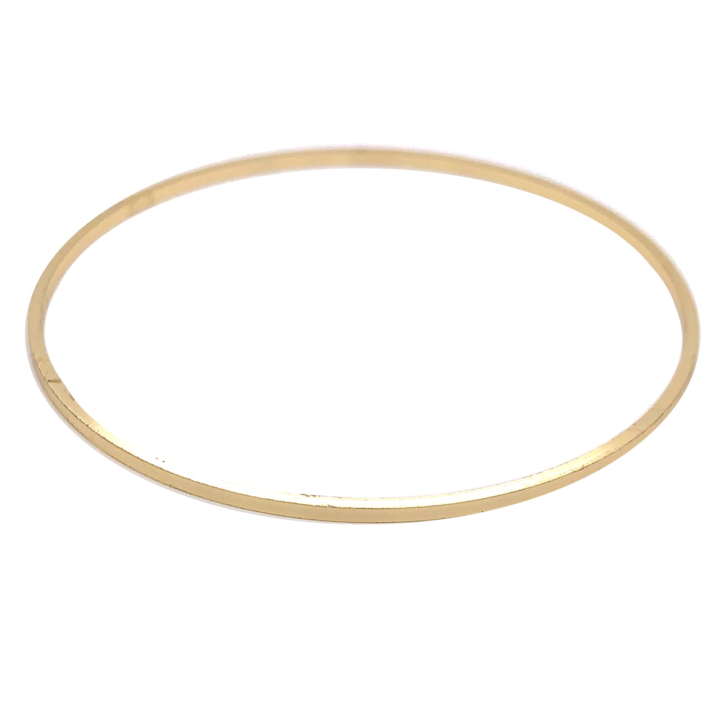 1.5mm Bangle - Square Edge - 2.5" - Gold Filled