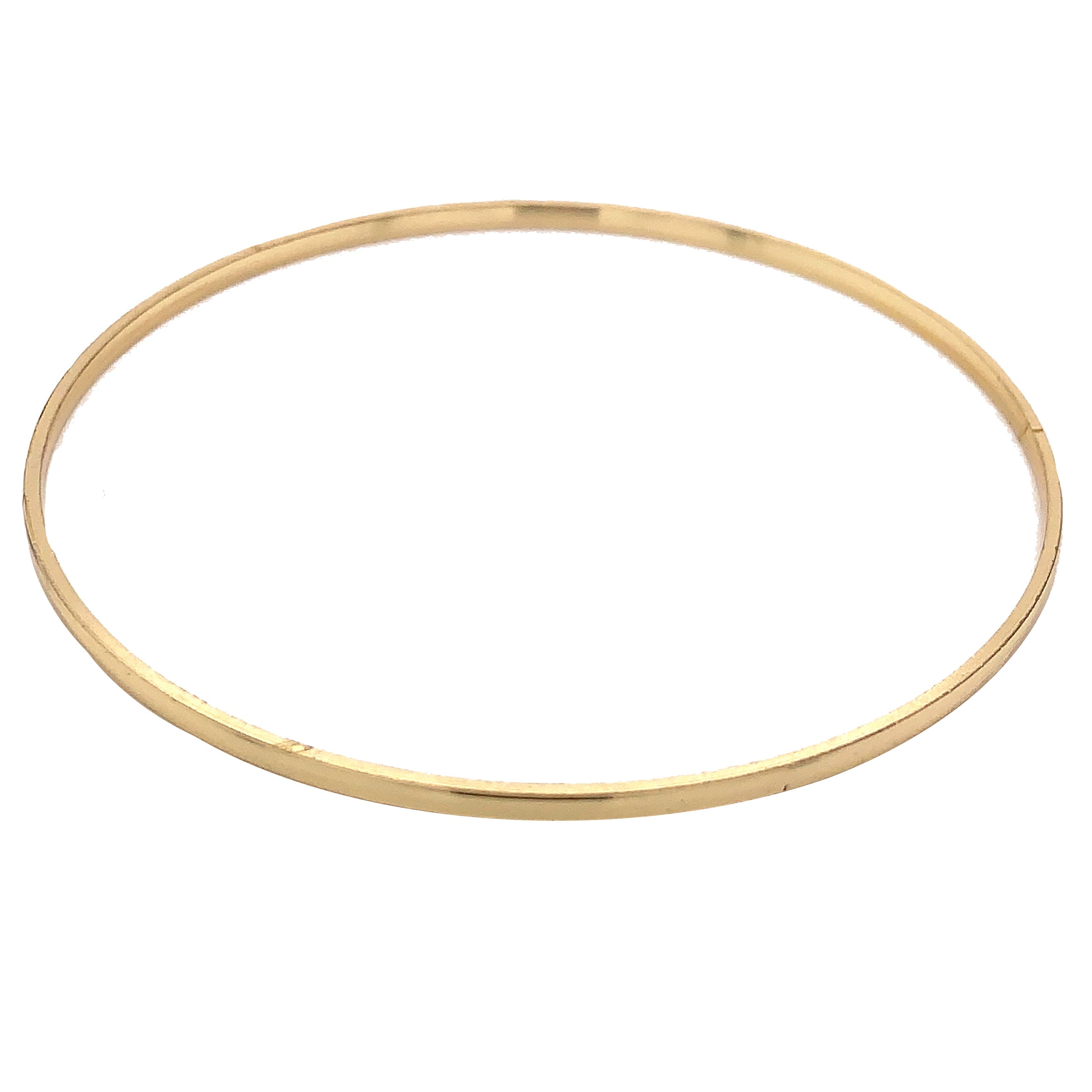 1.5mm Bangle - Round Edge 2.5"- Gold Filled