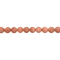 10mm Peach Moonstone - Round