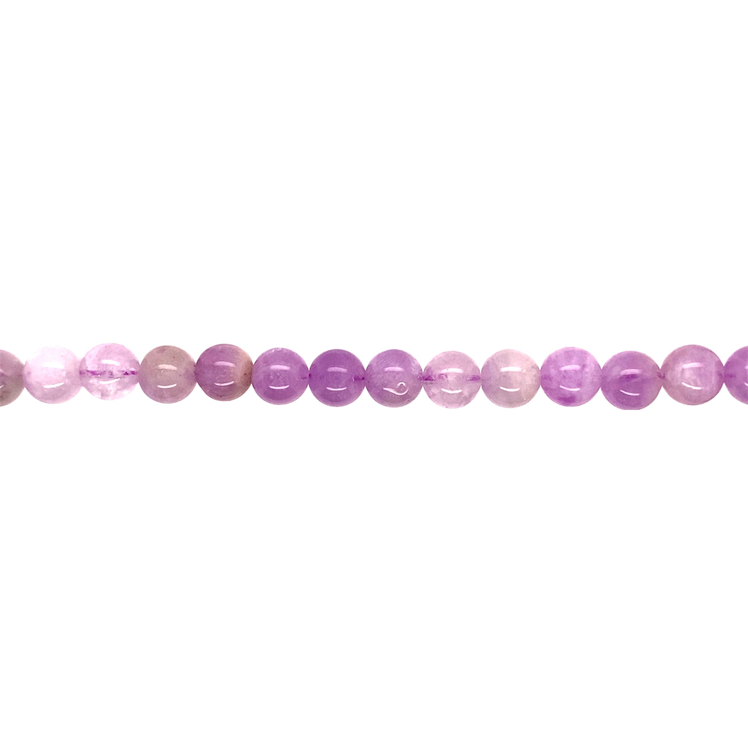 8mm Light Purple Amethyst - Round