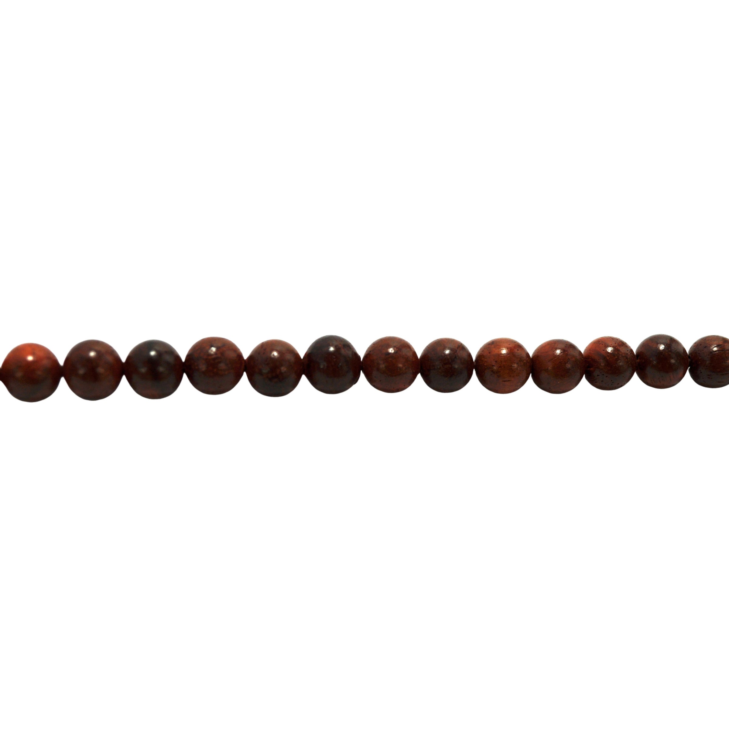 8mm Red Sandalwood - 32" Strand
