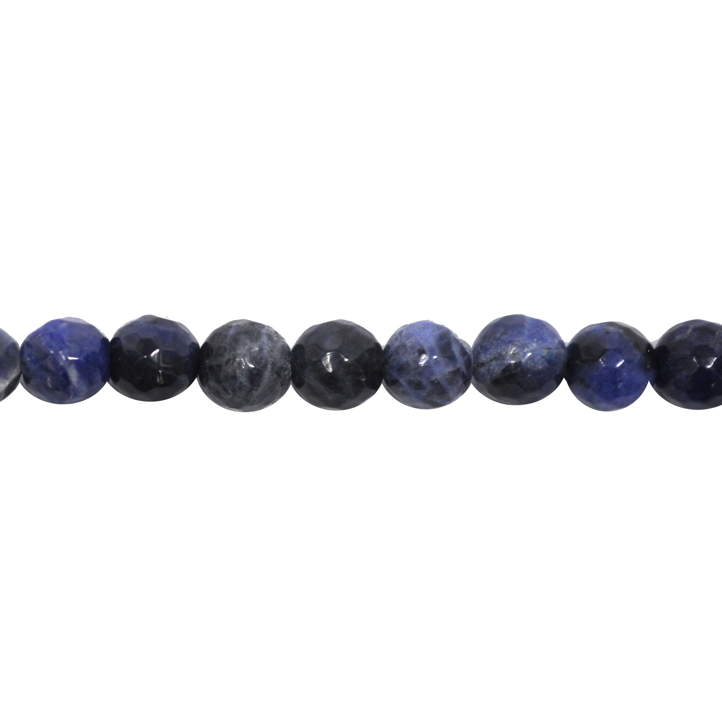 8mm Sodalite - Faceted