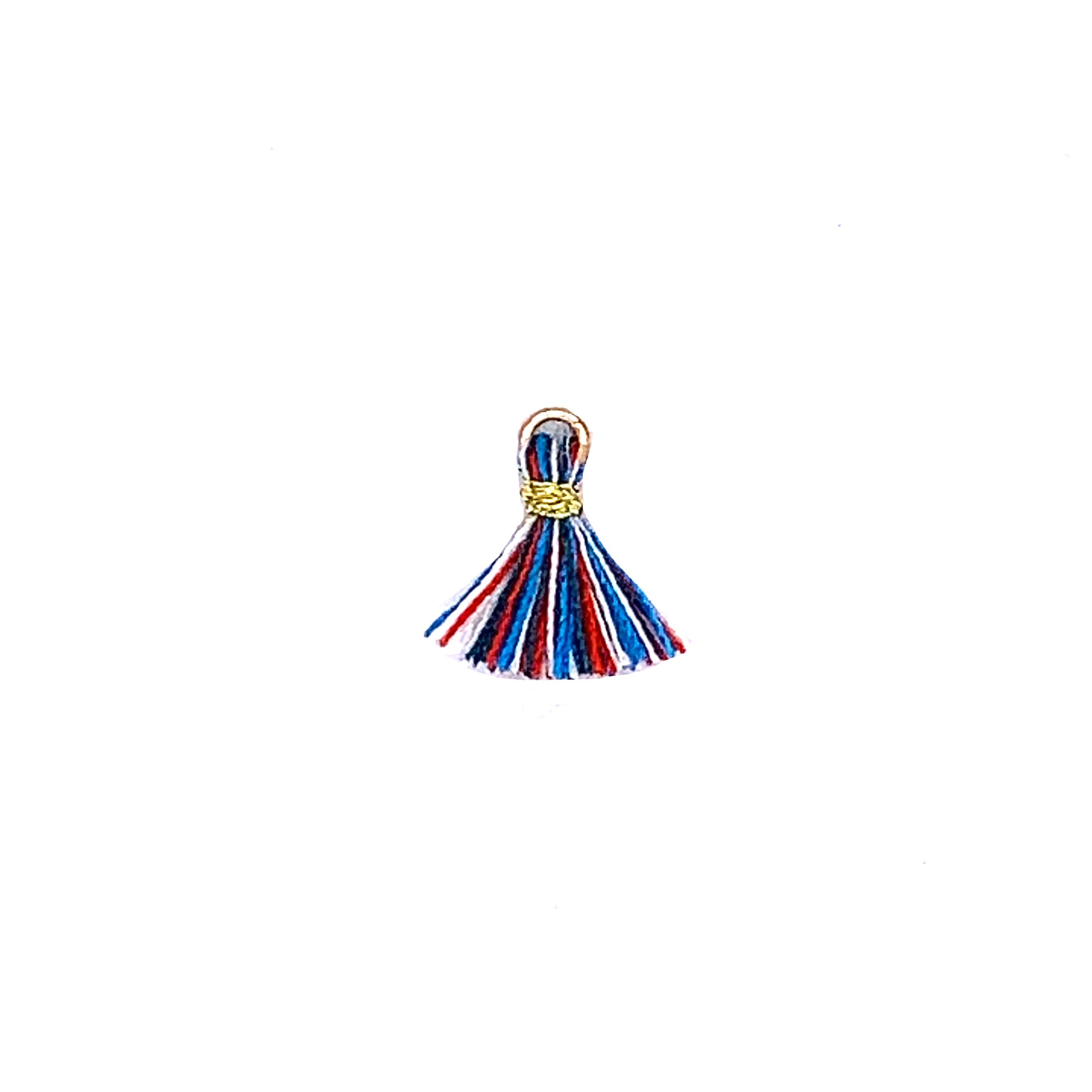 Mini America Wool Tassels - 10mm