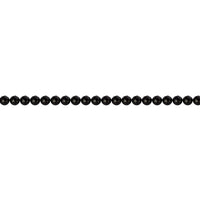 4mm Black Onyx - Faceted