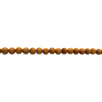 6mm Fragrant Sandalwood Beads - 26" Strand