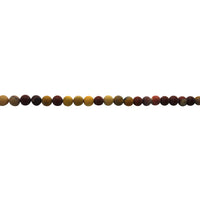 6mm Matte Mookaite - Round