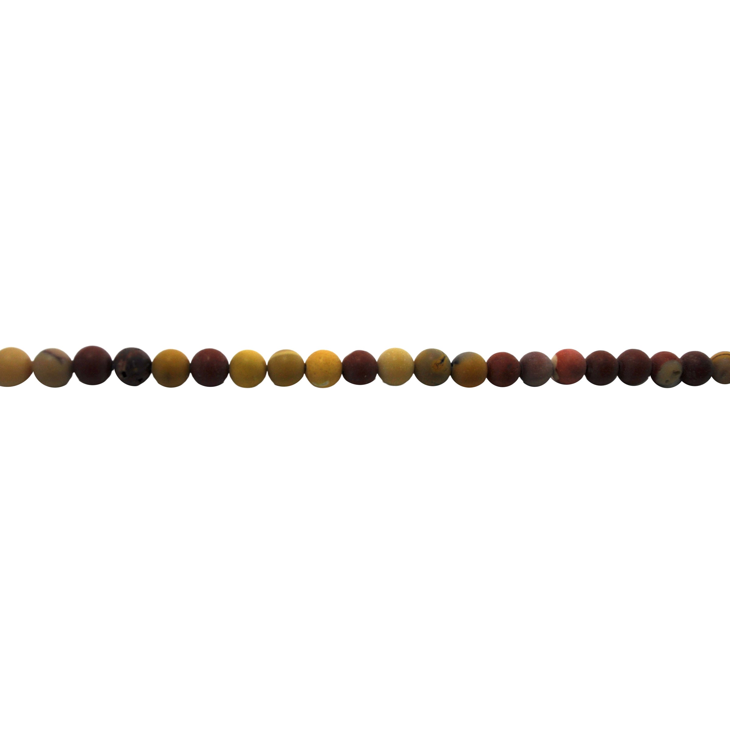 6mm Matte Mookaite - Round