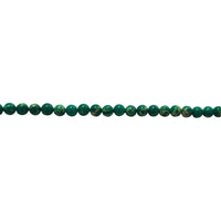 6mm Teal Impression Jasper - Round
