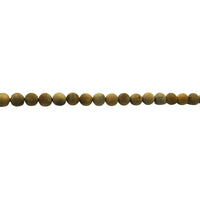 6mm Stone Wood Bead - 26" Strand