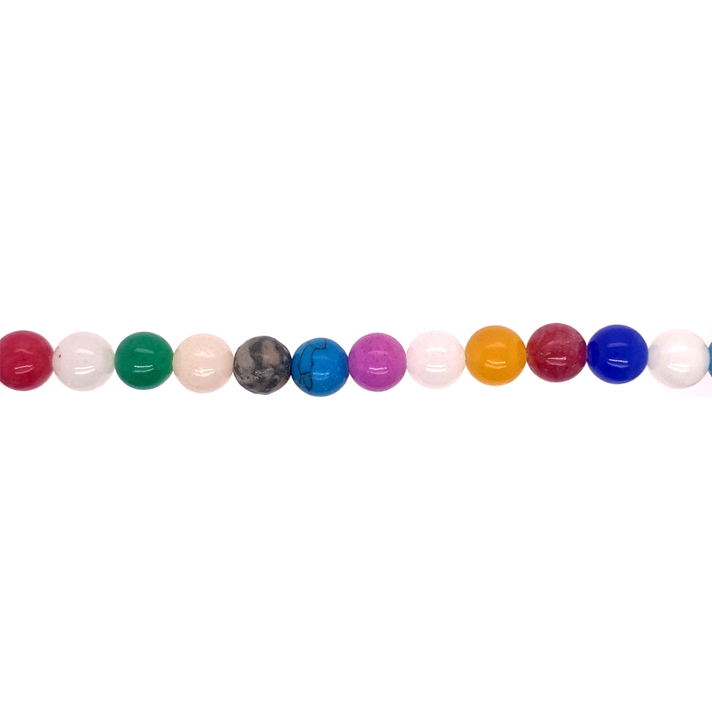 8mm Mixed Gemstone - Round