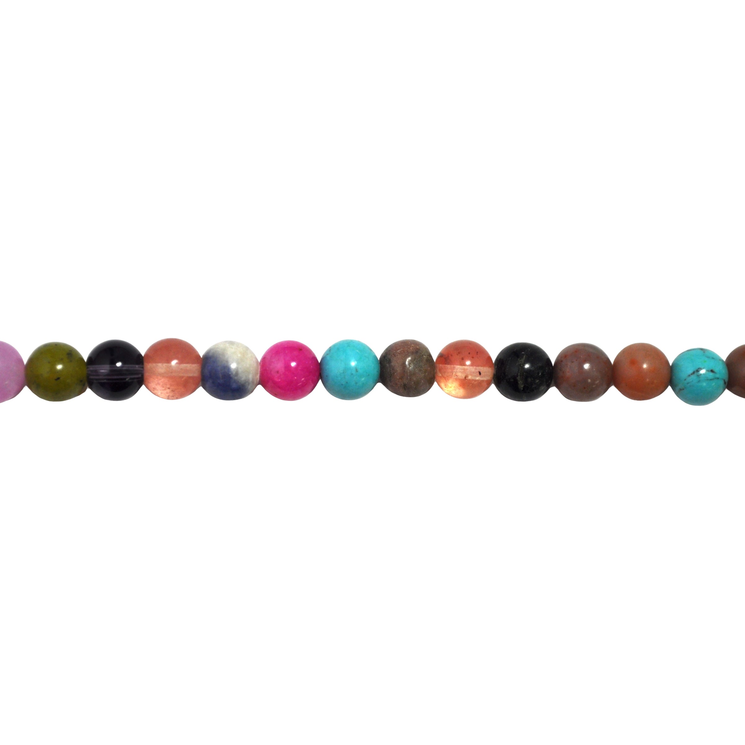 10mm Mixed Gemstone - Round