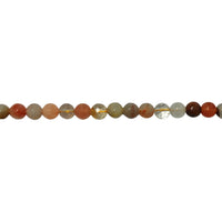4mm Multicolor Rutilated Quartz - Faceted