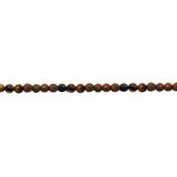 4mm Tiger Eye - Faceted
