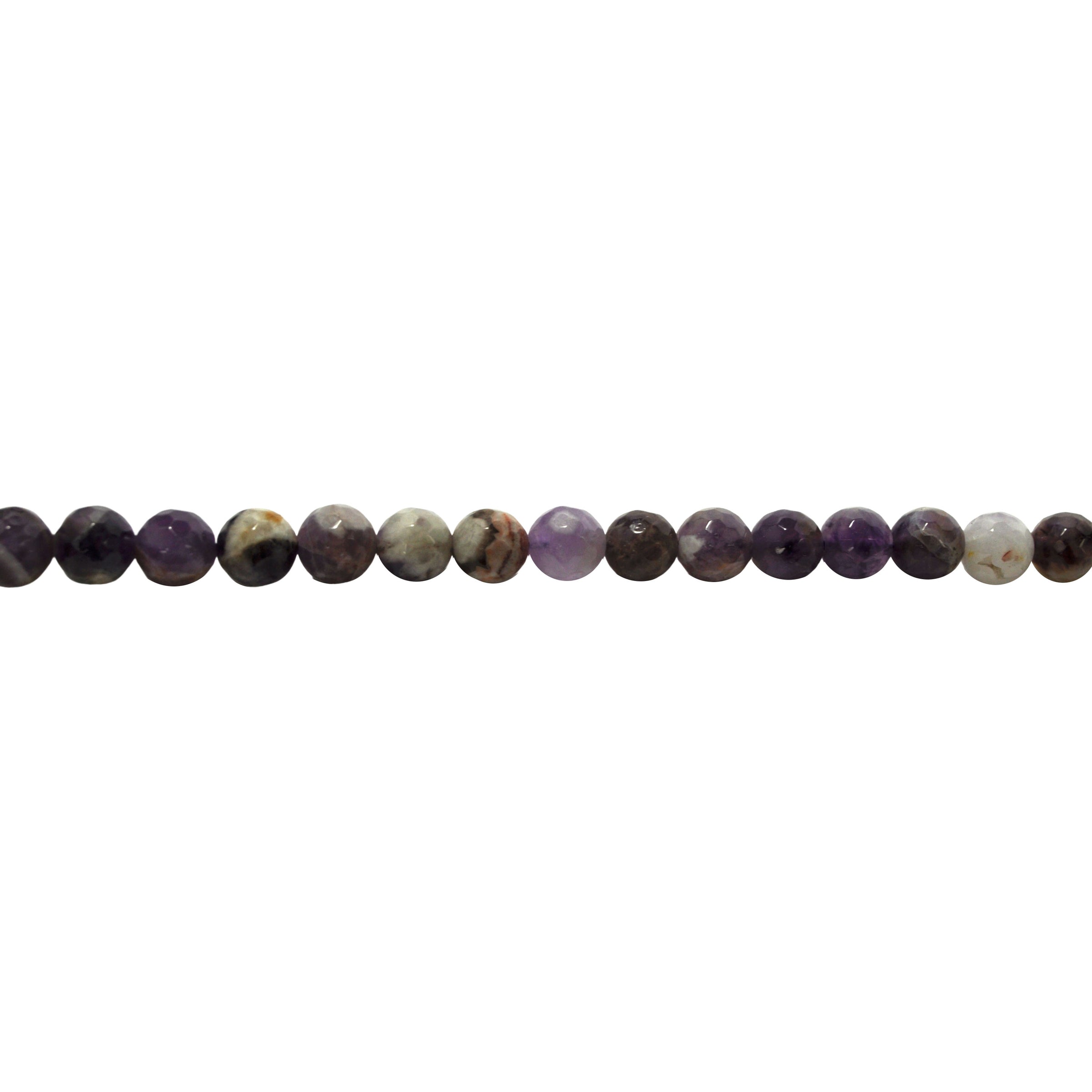 8mm Sage Amethyst - Faceted