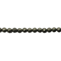 6mm Pyrite - Faceted