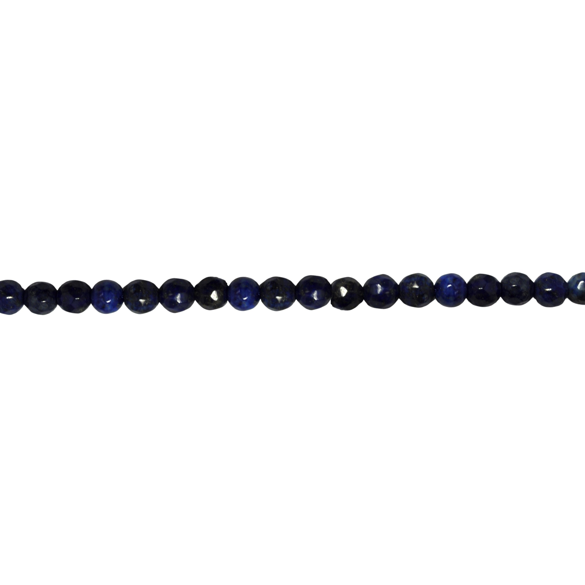 4mm Lapis Lazuli - Faceted