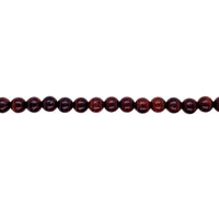 6mm Pecan Wood - Aprox 108pcs per strand