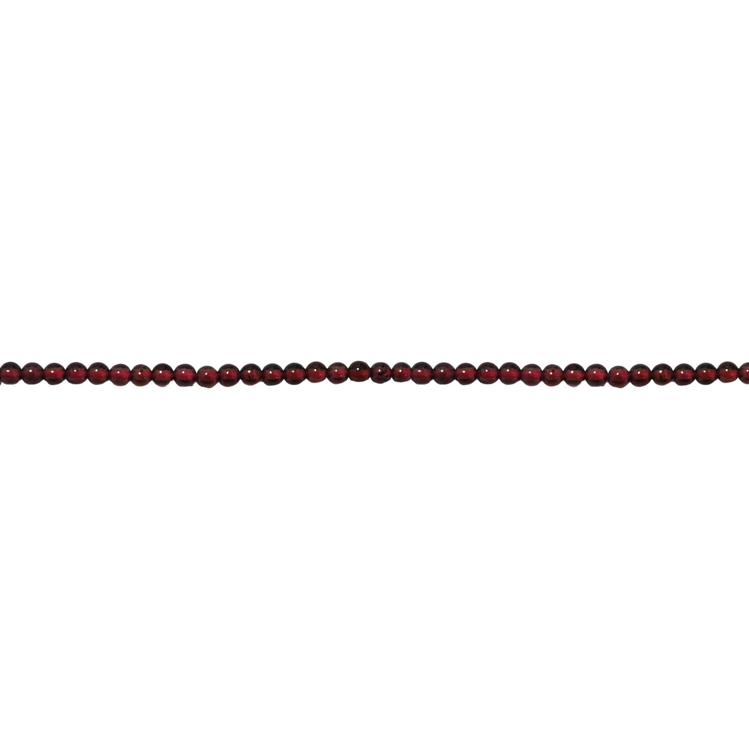 2mm Garnet - Round