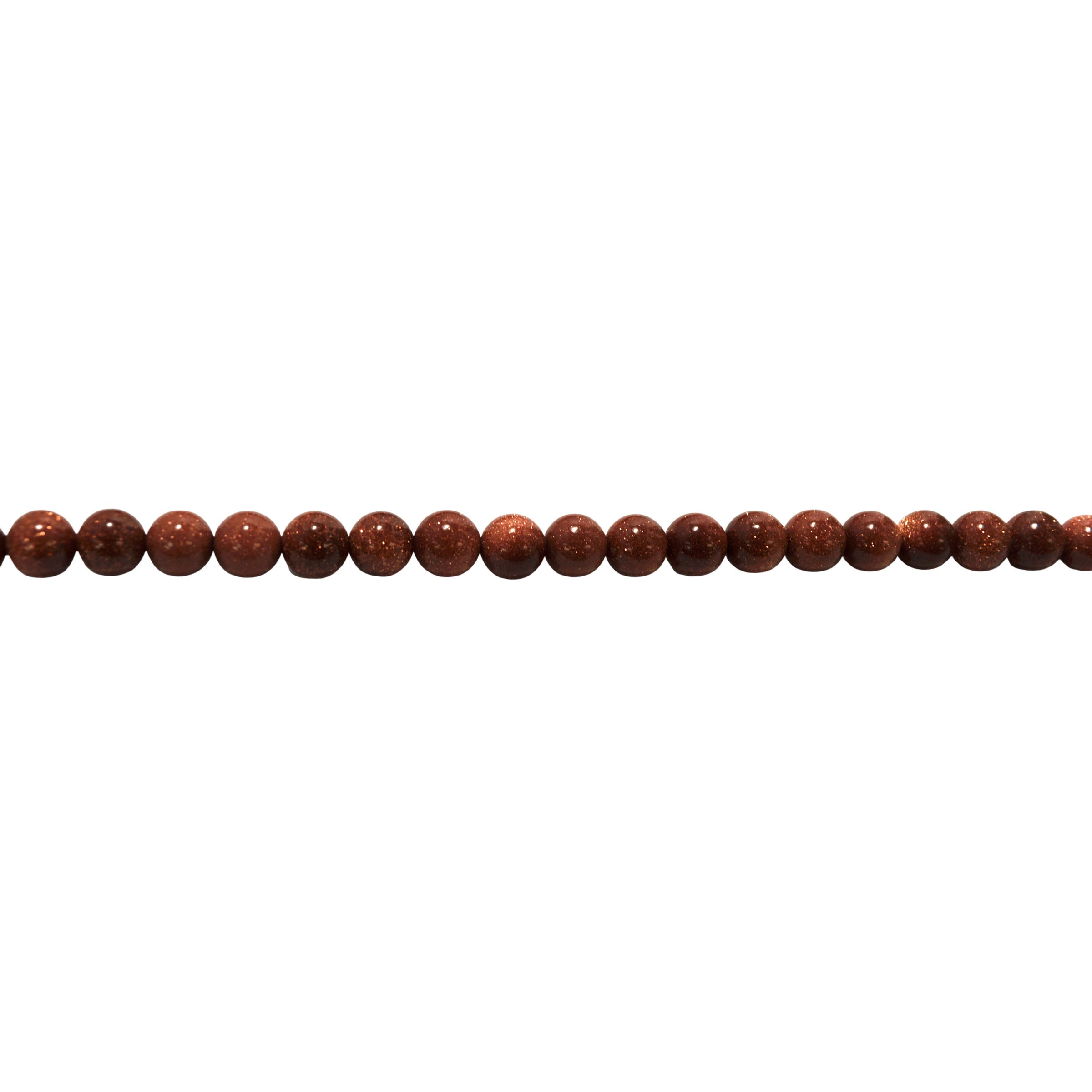 6mm Brown Sandstone - Round