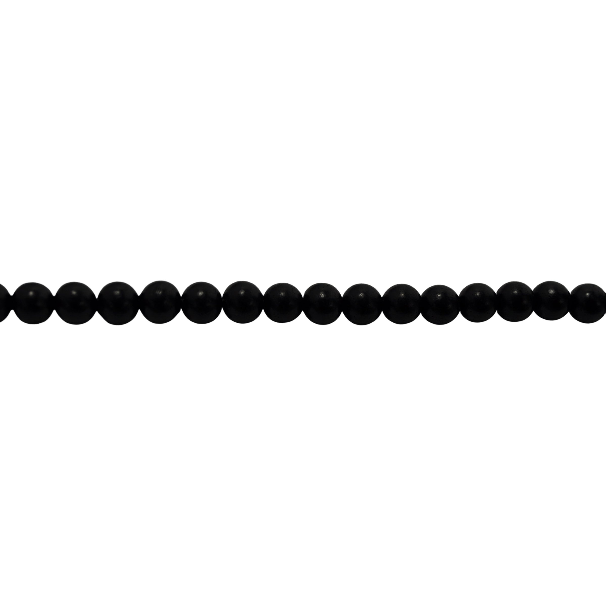 6mm Black Sandalwood - 26" Strand