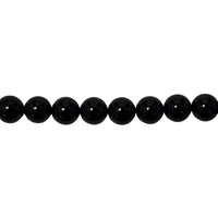 10mm Black Tourmaline - Round