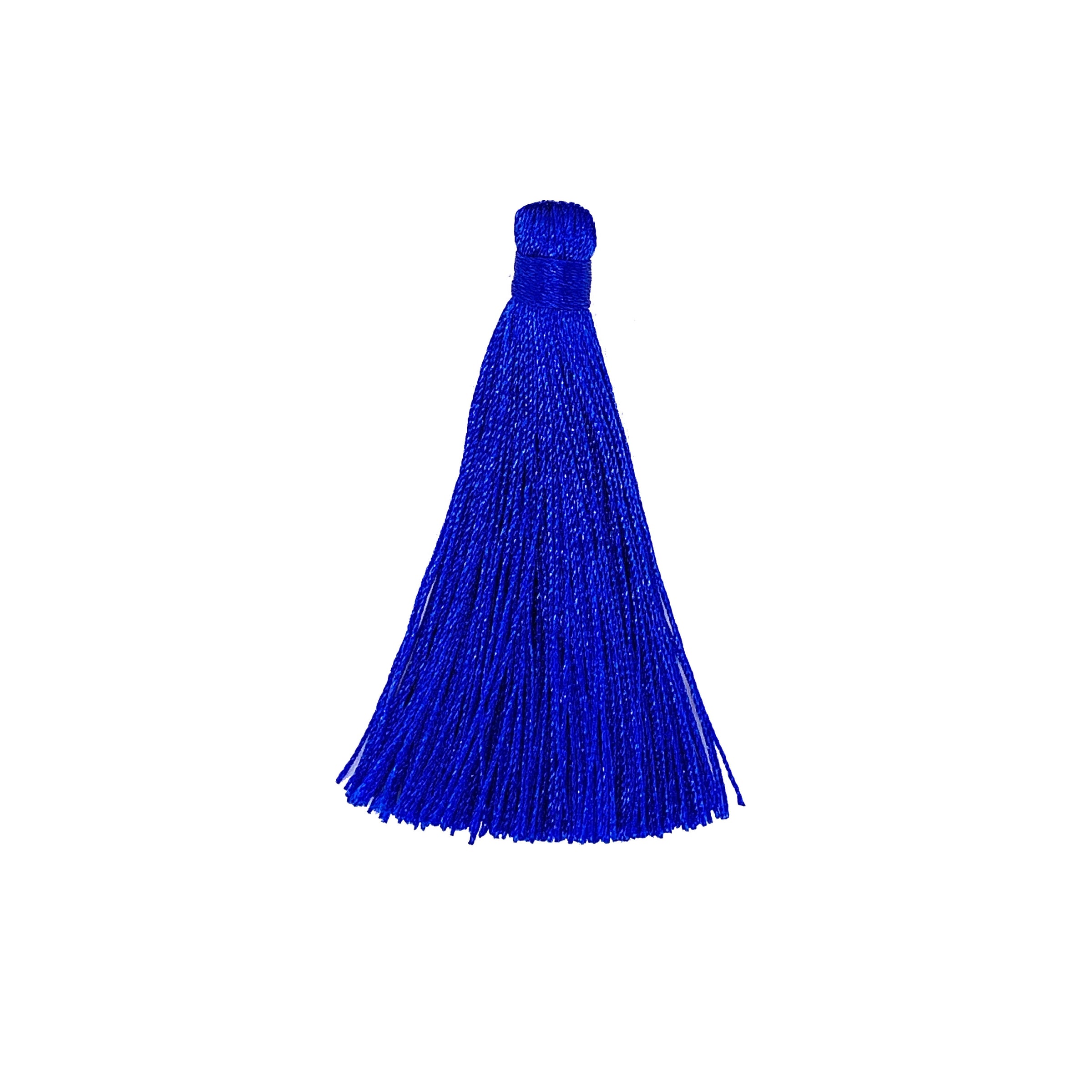 55mm Cobalt Blue Silk Tassel