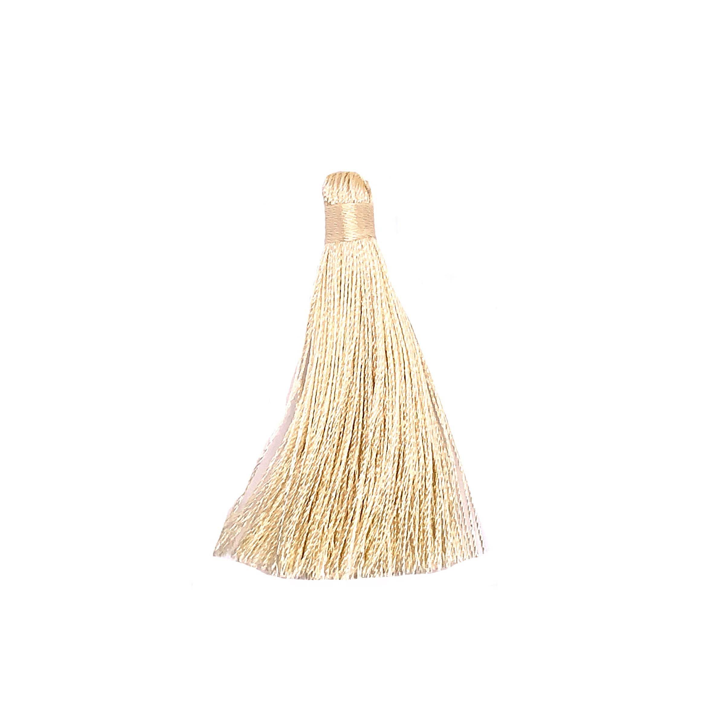 55mm Cream Silk Tassel