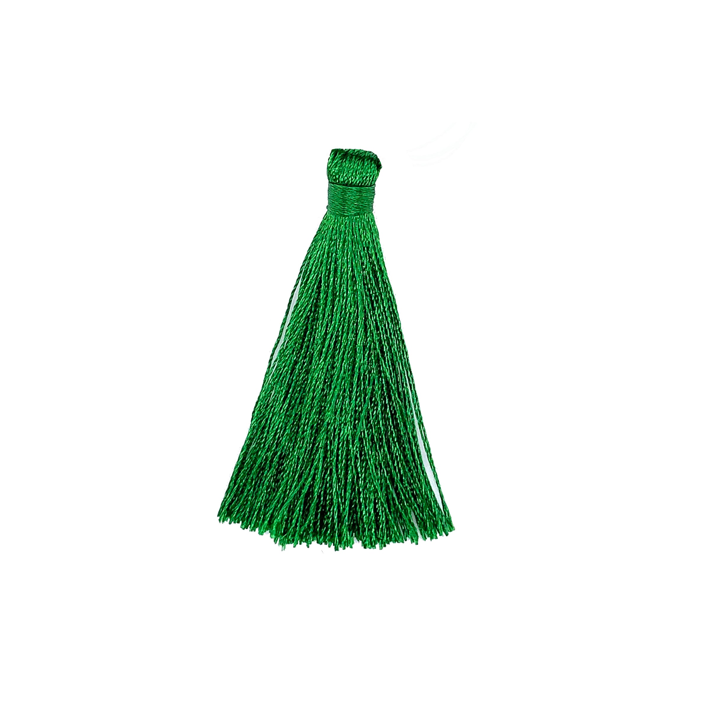 55mm Green Silk Tassel