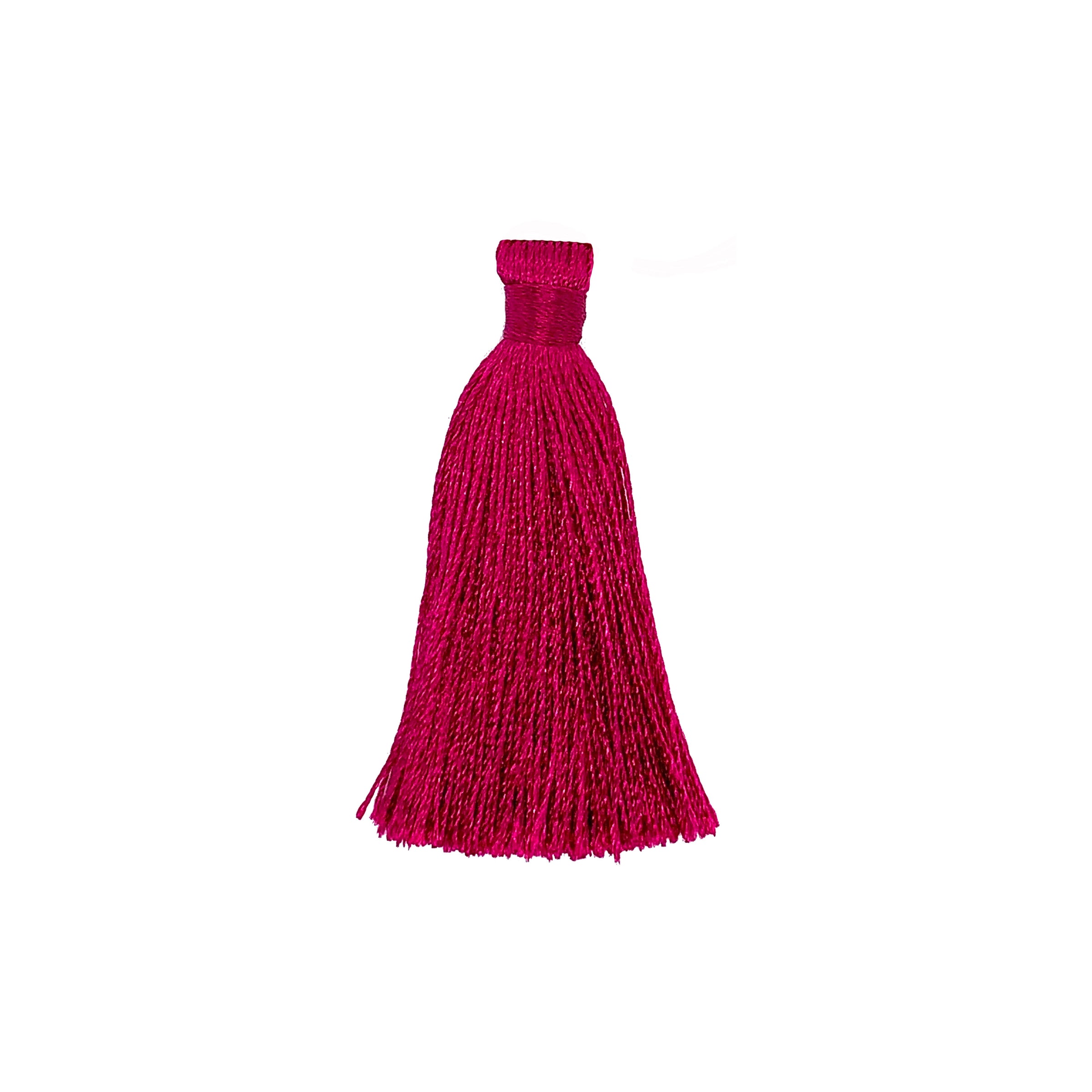 55mm Magenta Silk Tassel