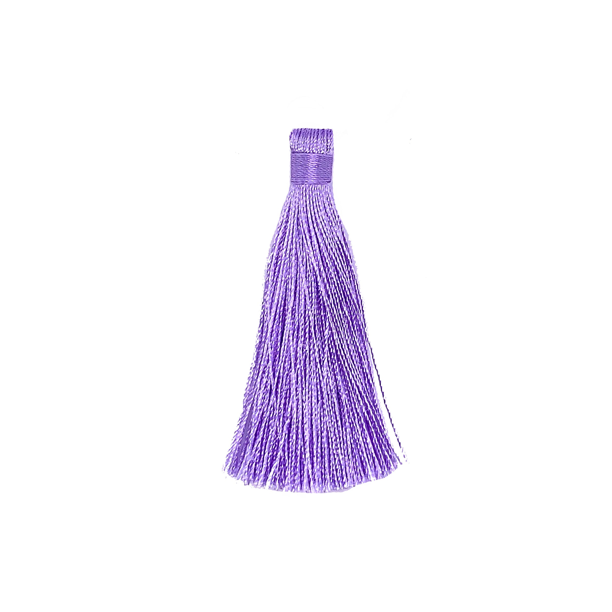 55mm Periwinkle Silk Tassel