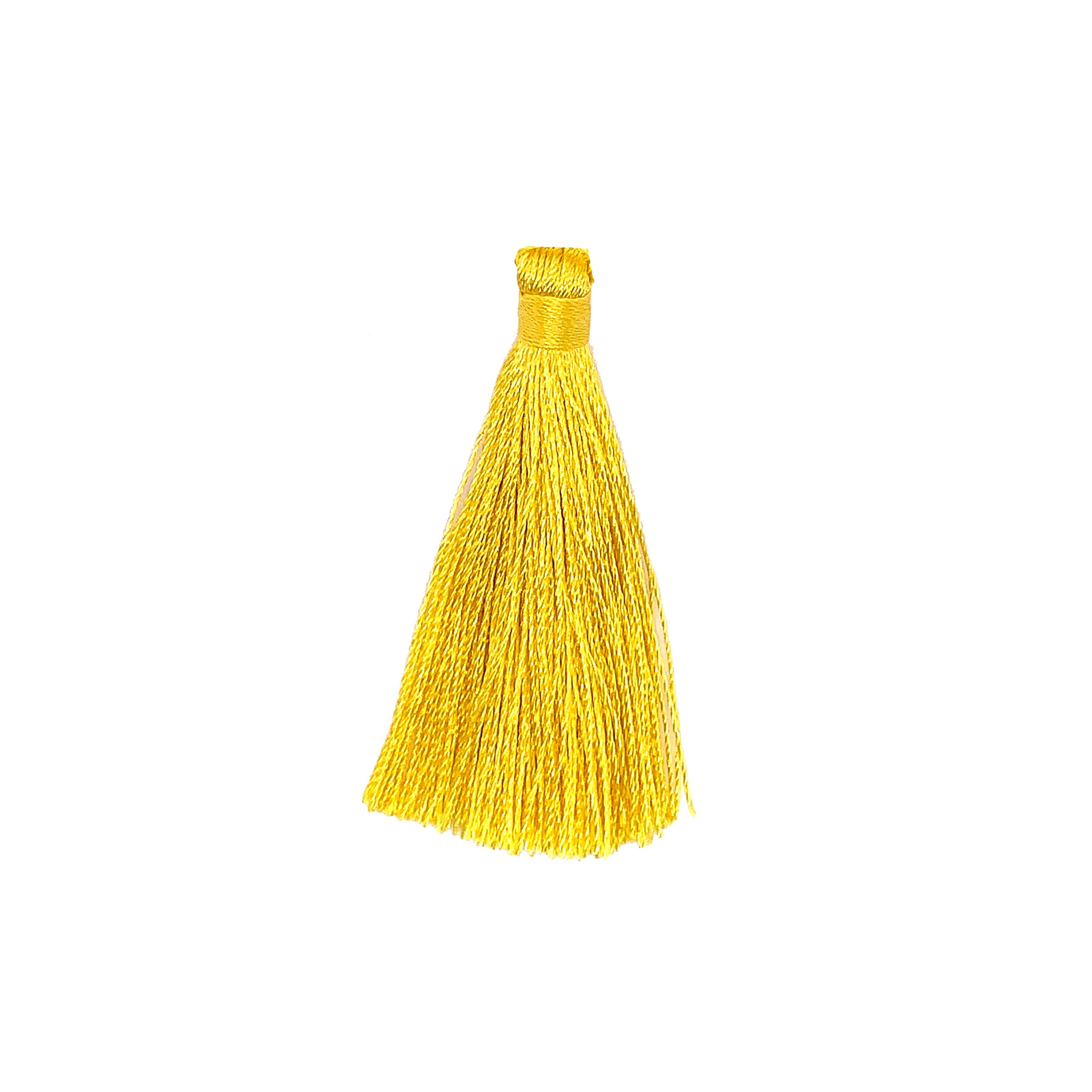 55mm Pineapple Yellow Silk Tassel