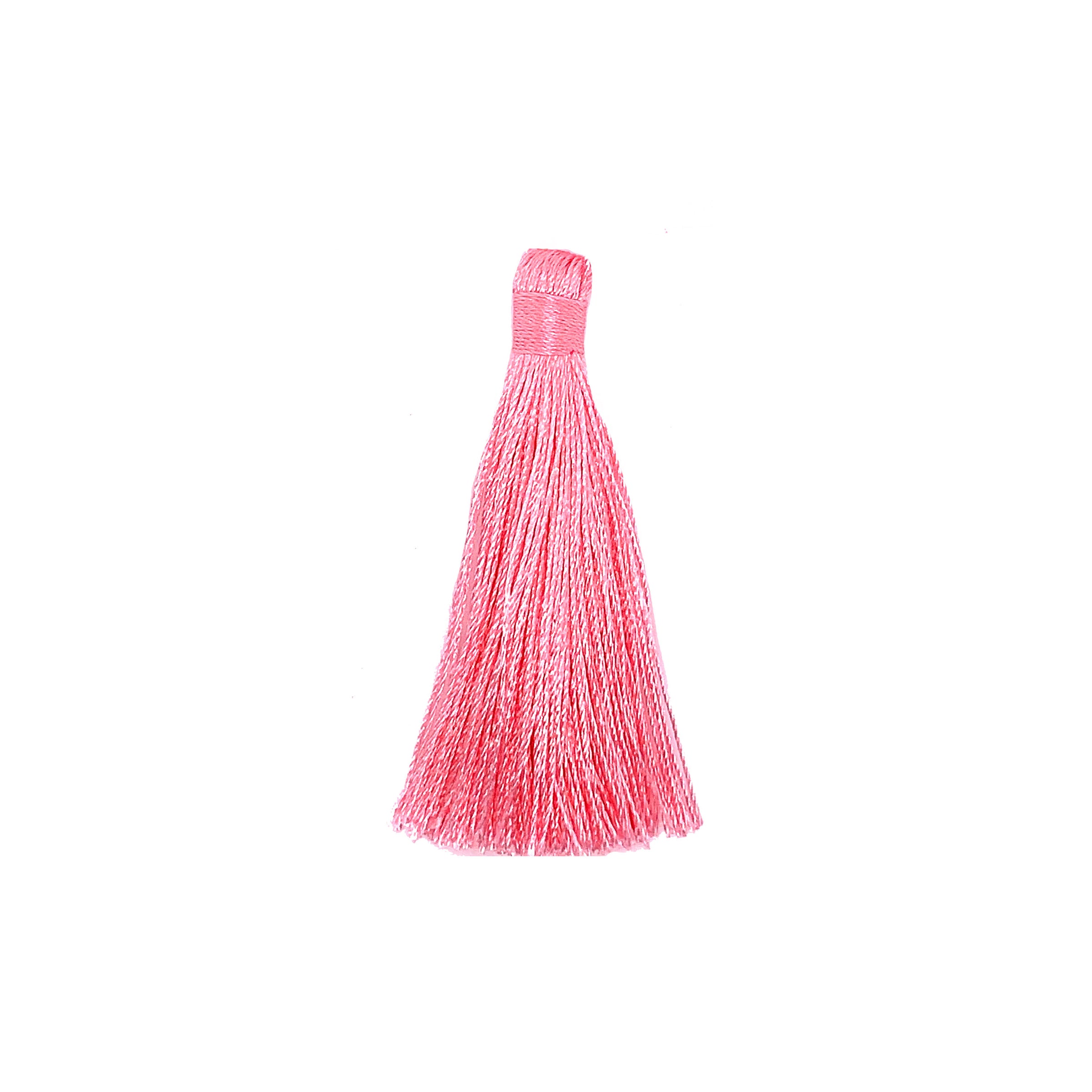 55mm Pink Silk Tassel