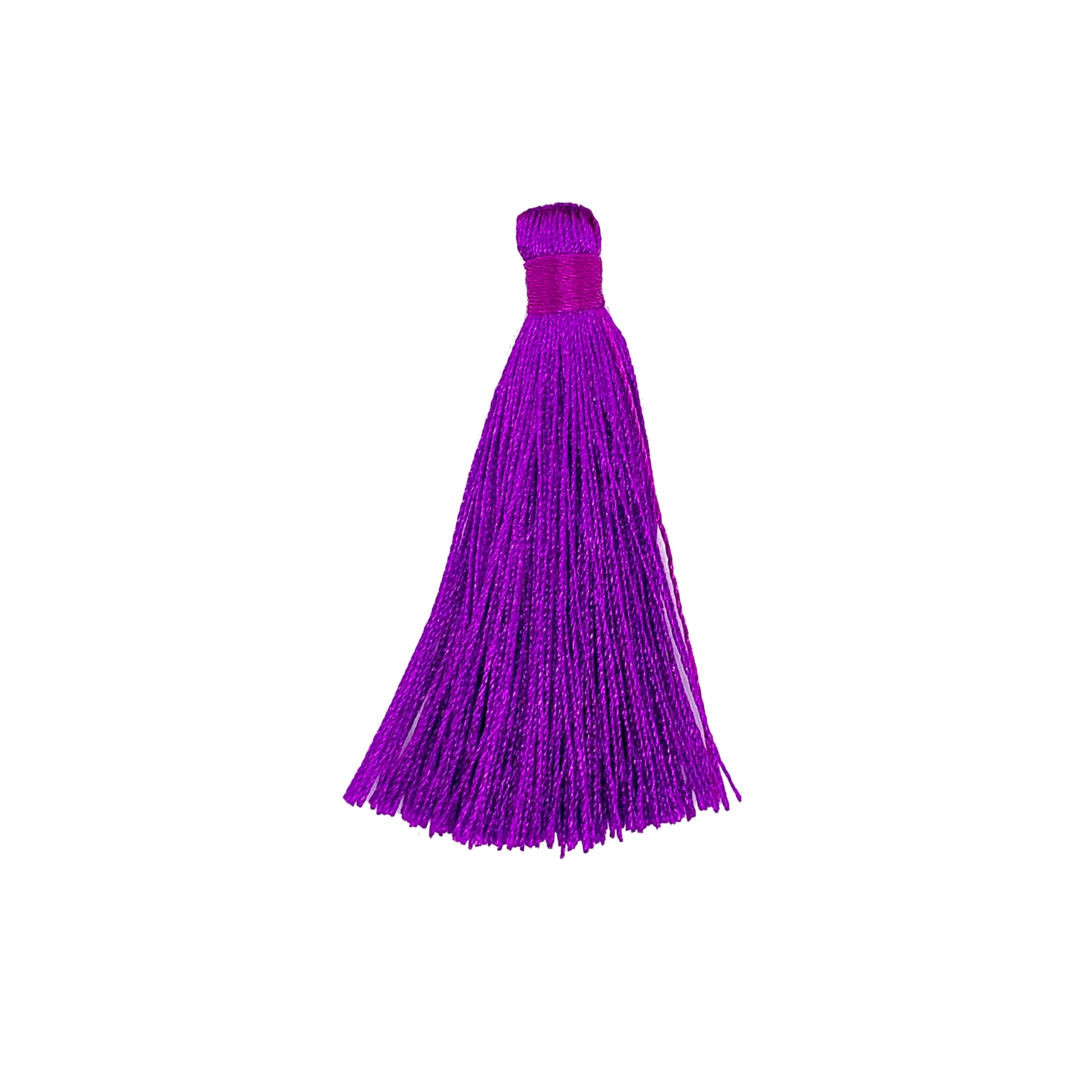 55mm Purple Silk Tassel