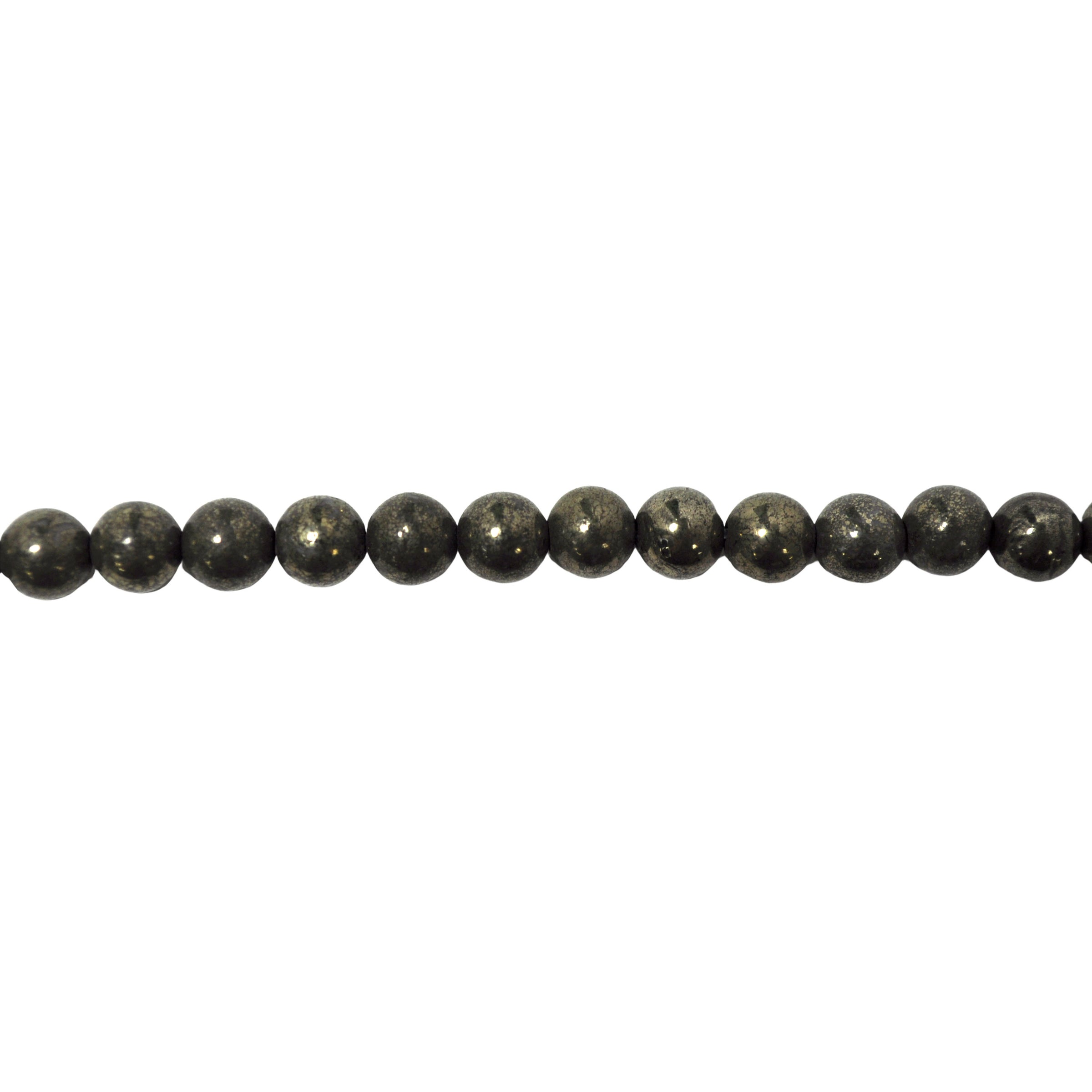 6mm Pyrite - Round